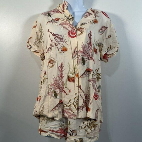 Whispering Sands Lotus Pink Short Pajamas - Picture 5 of 11